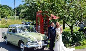 Hillman Minx Series 3a Wedding car. Click for more information.