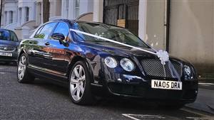 Bentley Continental Flying Spur Wedding car. Click for more information.