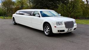 Chrysler 300C Limousine Wedding car. Click for more information.