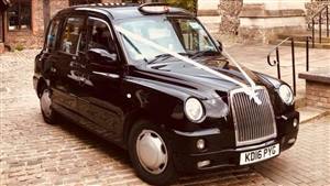London Taxi Vista Plus Wedding car. Click for more information.
