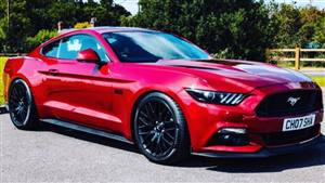 Ford Mustang GT Fastback Wedding car. Click for more information.