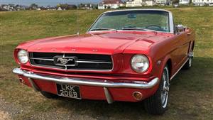 Ford Mustang 1964 V8 Wedding car. Click for more information.