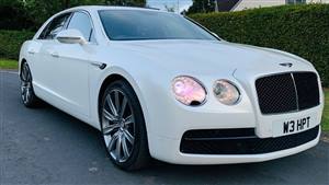 Bentley Flying Spur Mulliner Wedding car. Click for more information.