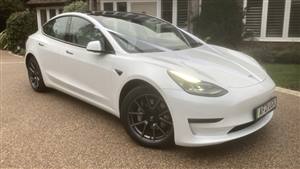 Tesla Model 3 Wedding car. Click for more information.