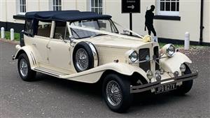 Beauford Tourer Wedding car. Click for more information.