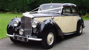 Bentley 1951 MKVI Wedding car. Click for more information.