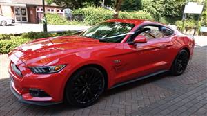 Ford Mustang GT 5.0 V8 Wedding car. Click for more information.