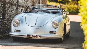 Porsche 356a Speedster Wedding car. Click for more information.