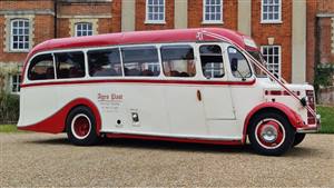 Bedford OB4 Straight Liner Coach Wedding car. Click for more information.