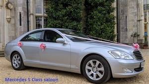 Mercedes S-Class Wedding car. Click for more information.