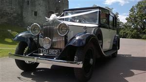 Rolls Royce 20/24 Wedding car. Click for more information.