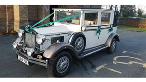 Imperial Viscount 1930s Limousine Wedding car. Click for more information.