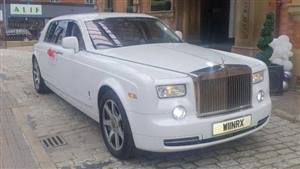 Rolls Royce Phantom Special Edition Wedding car. Click for more information.
