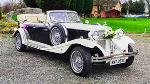 Beauford Tourer Wedding car. Click for more information.