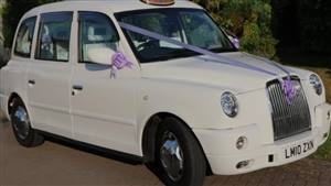 London Taxi  Wedding car. Click for more information.