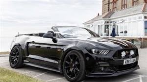 Ford Mustang GT 5.0 Supercharged Roush Wedding car. Click for more information.
