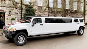 Hummer H3 Limousine Wedding car. Click for more information.