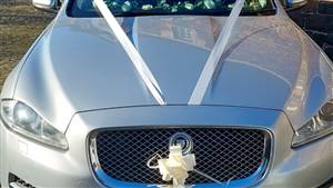 Jaguar XF LWB Wedding car. Click for more information.