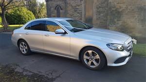 Mercedes E Class Wedding car. Click for more information.