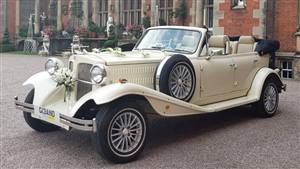 Beauford 4 Door Tourer Wedding car. Click for more information.