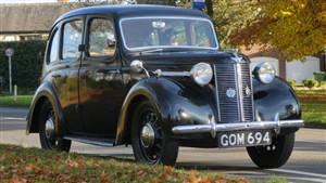 Austin Eight 1946 Wedding car. Click for more information.