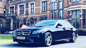 Mercedes Benz E Class AMG Line Wedding car. Click for more information.