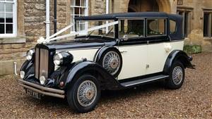 Regent Landaulette Wedding car. Click for more information.