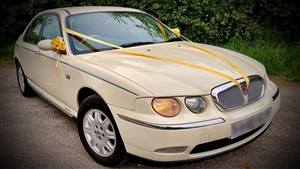 Rover 75 Wedding car. Click for more information.