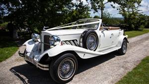 Beauford Tourer IV Wedding car. Click for more information.
