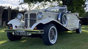 Beauford Tourer Wedding car. Click for more information.