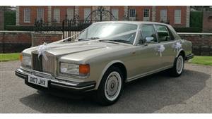 Rolls Royce Silver Spirit Wedding car. Click for more information.