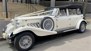 Beauford Tourer Wedding car. Click for more information.