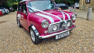 Austin Mini Wedding car. Click for more information.