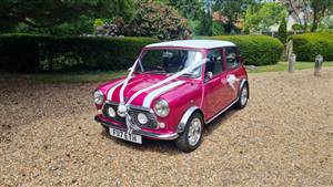 Austin Mini Wedding car. Click for more information.