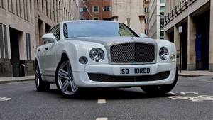 Bentley Mulsanne Wedding car. Click for more information.