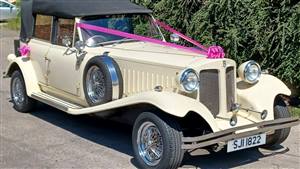 Beauford Tourer Wedding car. Click for more information.