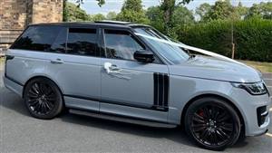 Range Rover Evoke Wedding car. Click for more information.