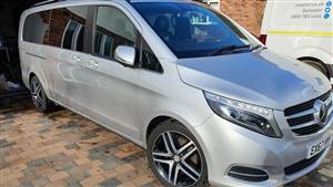 Mercedes V Class Wedding car. Click for more information.