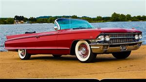 Cadillac,1962 Eldorado,Cherry Red