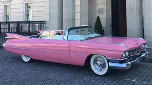 Cadillac 1959 Wedding car. Click for more information.