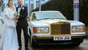 Rolls Royce Silver Spirit Mark 11 Wedding car. Click for more information.