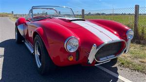 Shelby AC Cobra Wedding car. Click for more information.