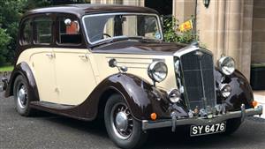 Wolseley 1965 25hp Wedding car. Click for more information.