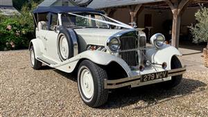 Beauford Tourer Wedding car. Click for more information.