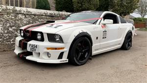 Mustang Roush Race Wedding car. Click for more information.