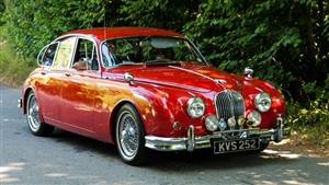 Jaguar MK2 Wedding car. Click for more information.