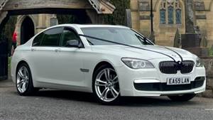 BMW,740D,White