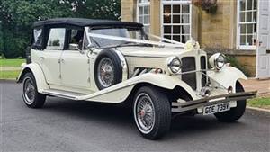 Beauford Tourer Wedding car. Click for more information.