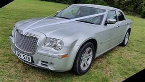 Chrysler 300c Wedding car. Click for more information.