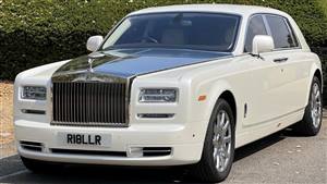 Rolls Royce Phantom Wedding car. Click for more information.